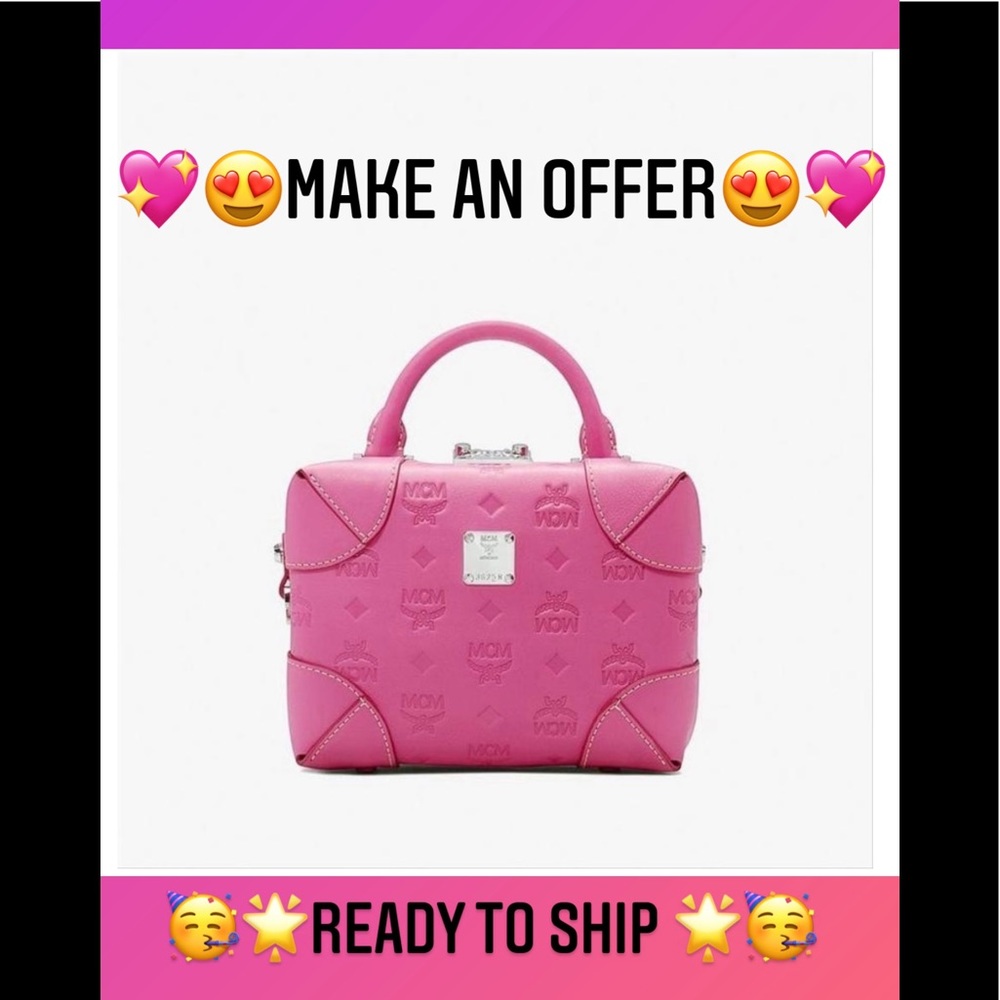 💕💕NEW MCM SOFT BERLIN SUGAR PINK💕💕